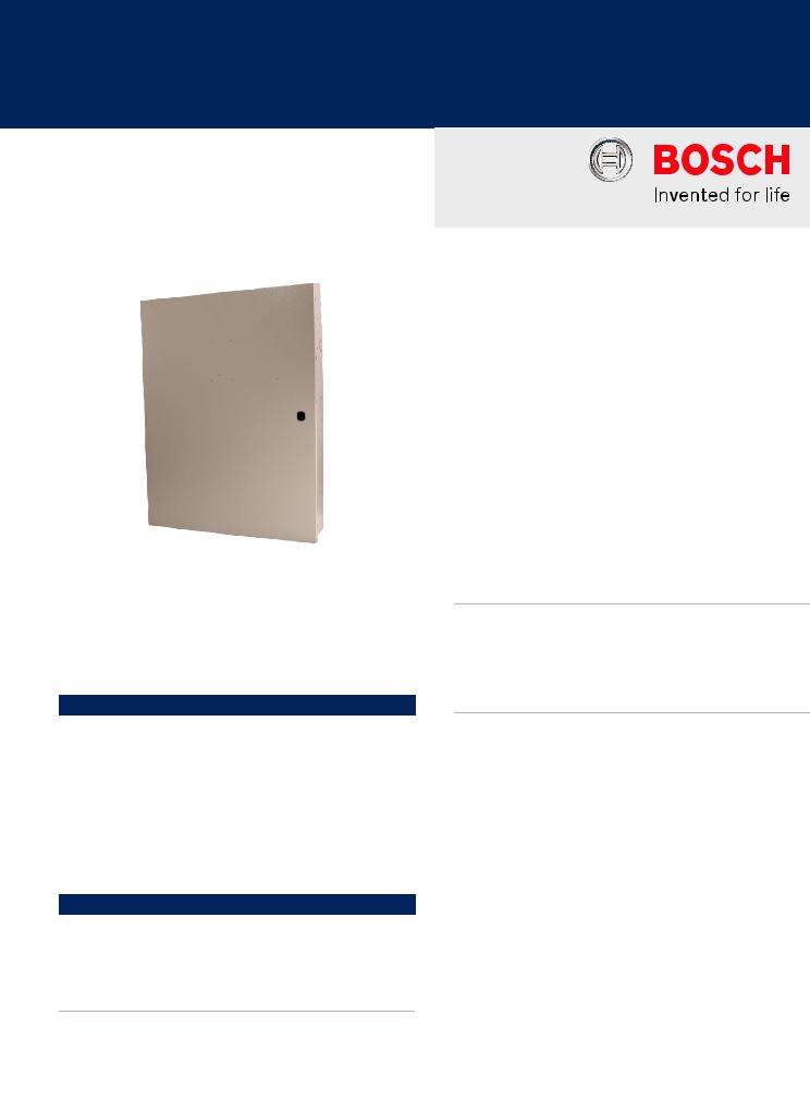Bosch AE3 Specsheet