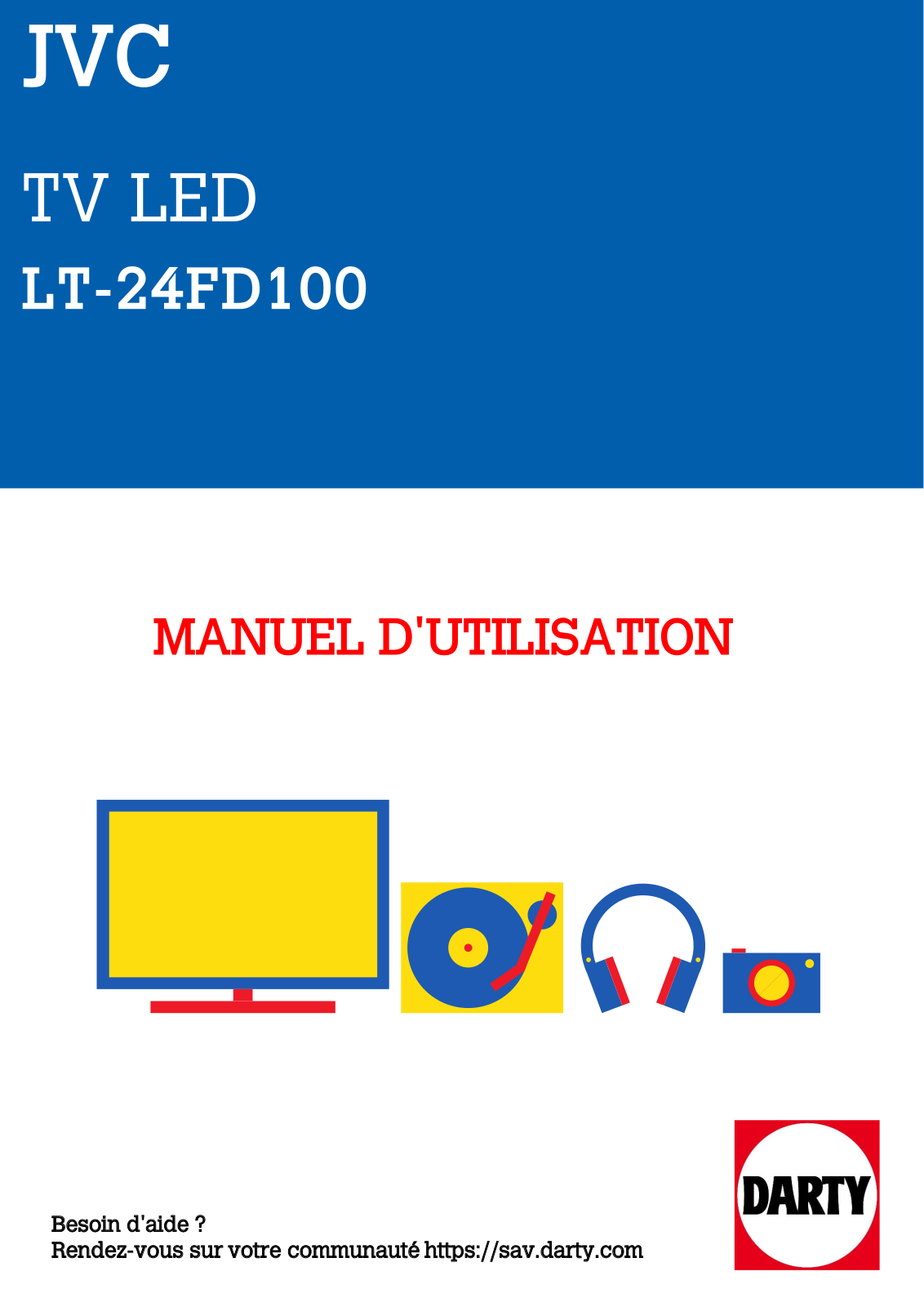 Jvc LT-24FD100, LT-32FD100 User Manual