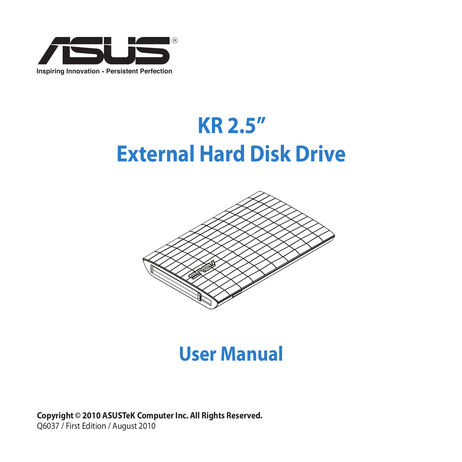 ASUS KR User Manual