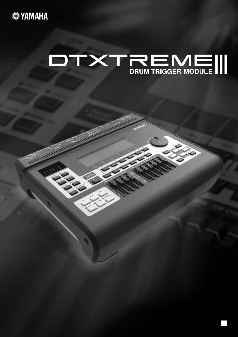 Yamaha DTXTREME III User's Manual