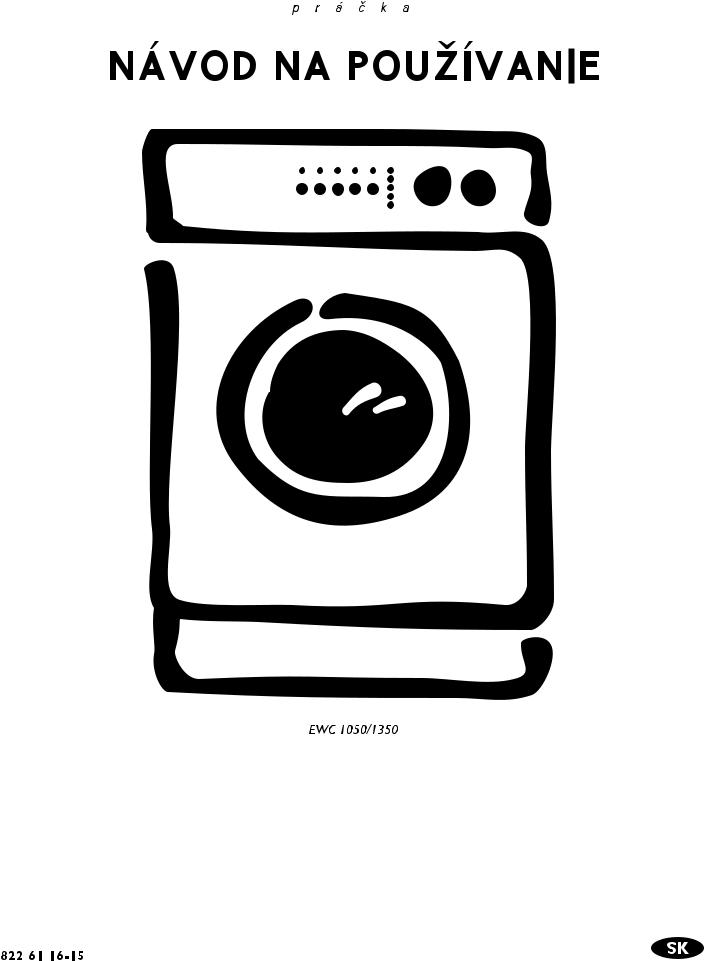 Electrolux EWC1050, EWC1350 User Manual