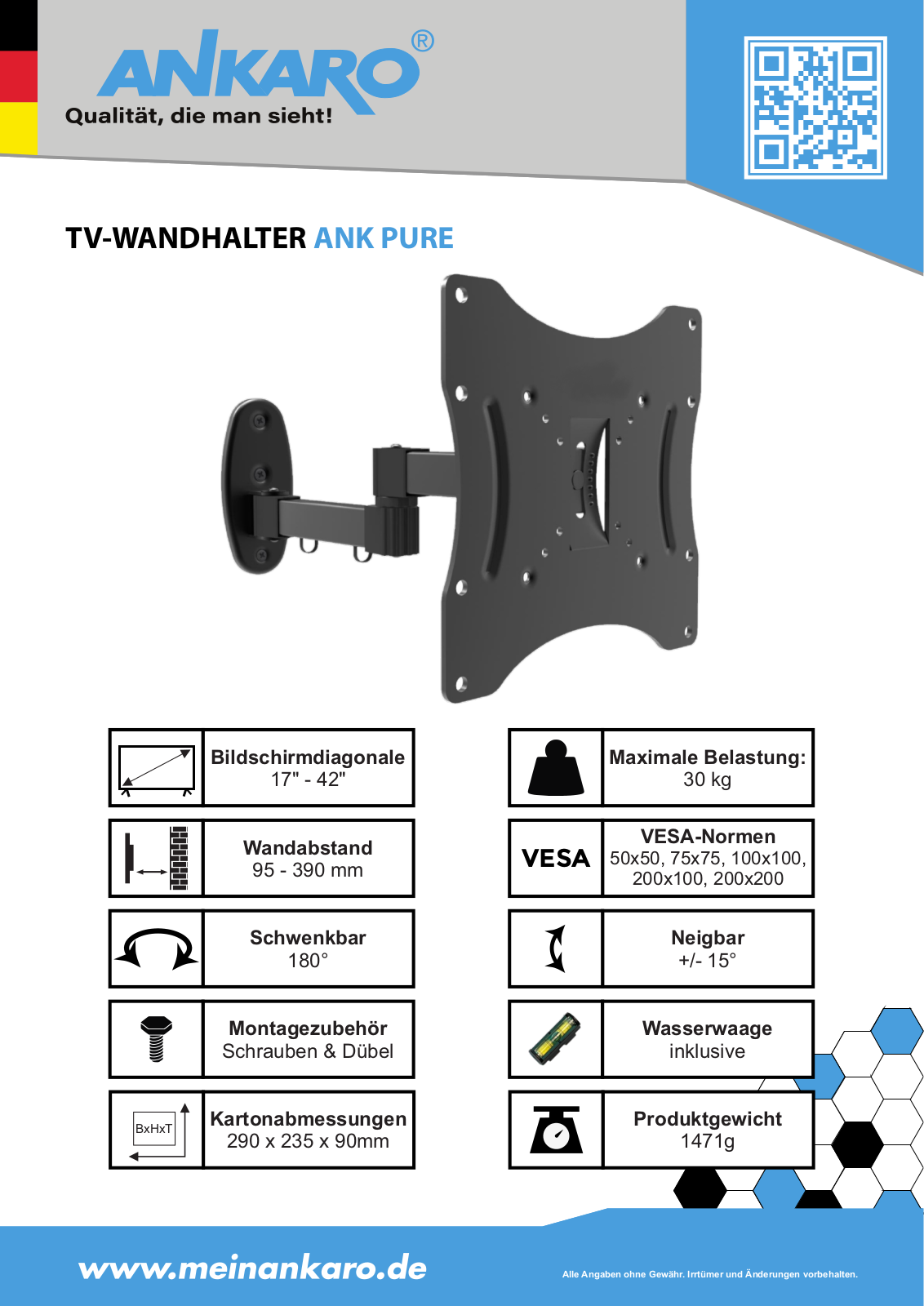 ANKARO ANK PURE Datasheet - ManualMachine.com