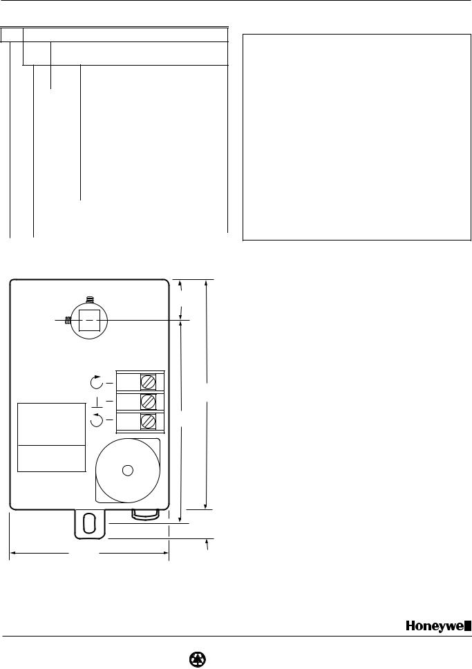 Honeywell ML6161, ML7161, ML6174, ML7174 Data Sheet