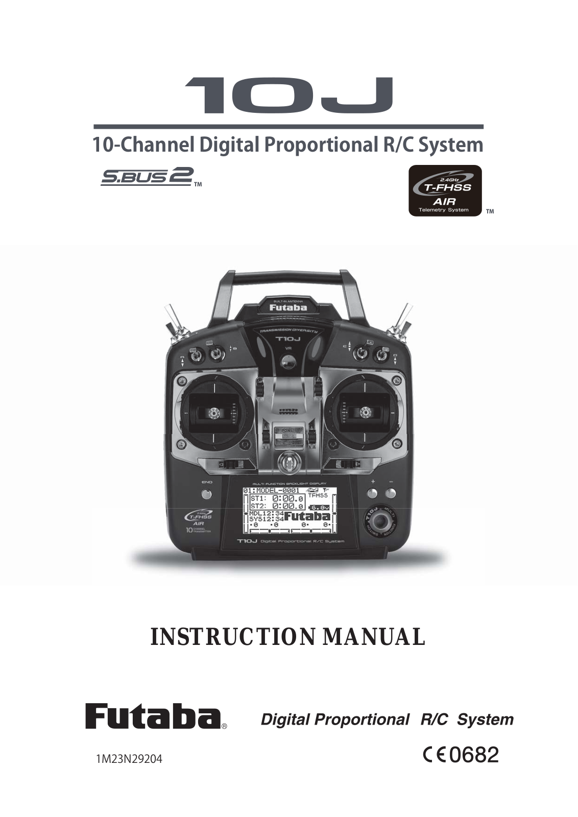 Futaba 10J User Manual