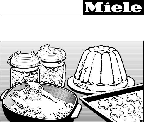 Miele H 4312 B Operating instructions
