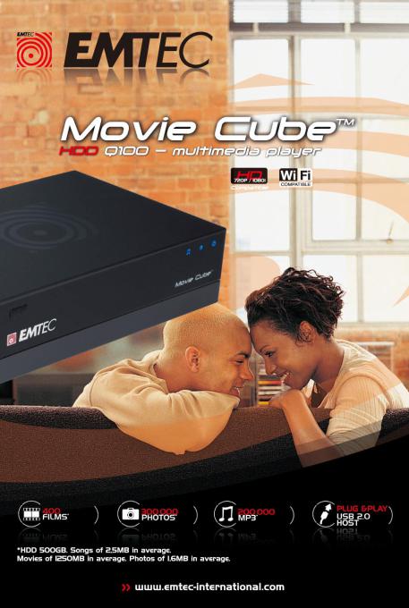 EMTEC HDD MOVIE CUBE Q100 User Manual