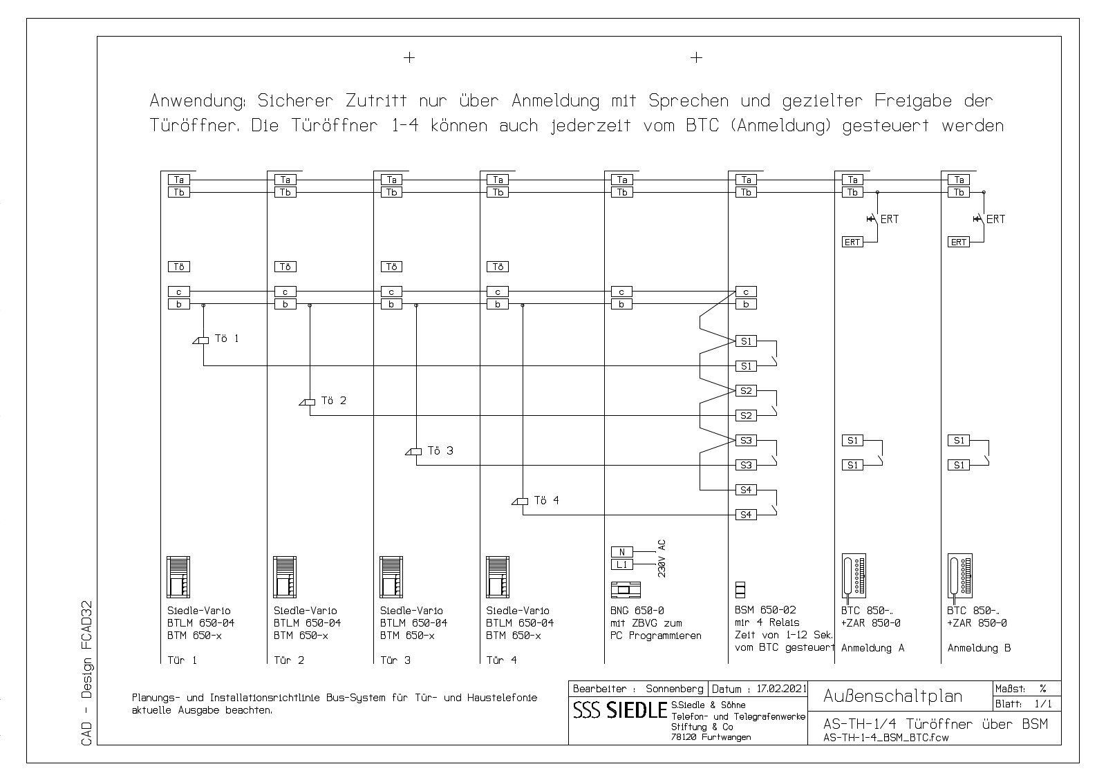 Siedle BNG Schematics - ManualMachine.com