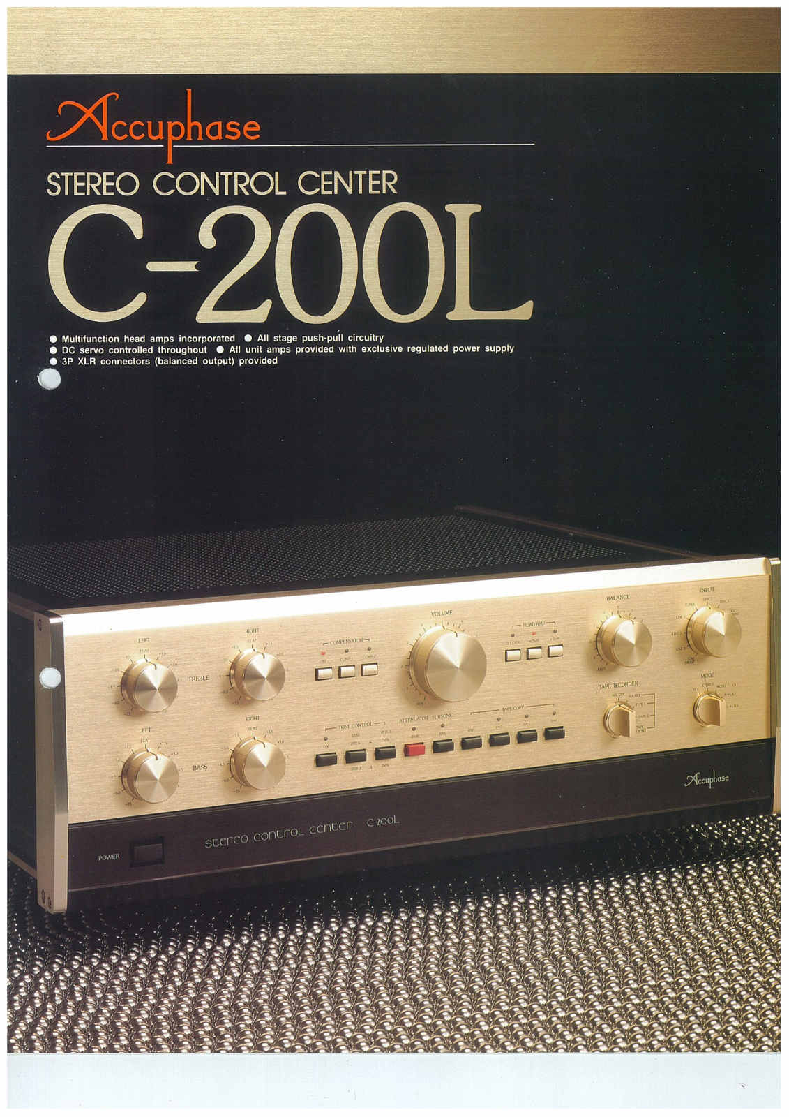 Accuphase C-200-L Brochure