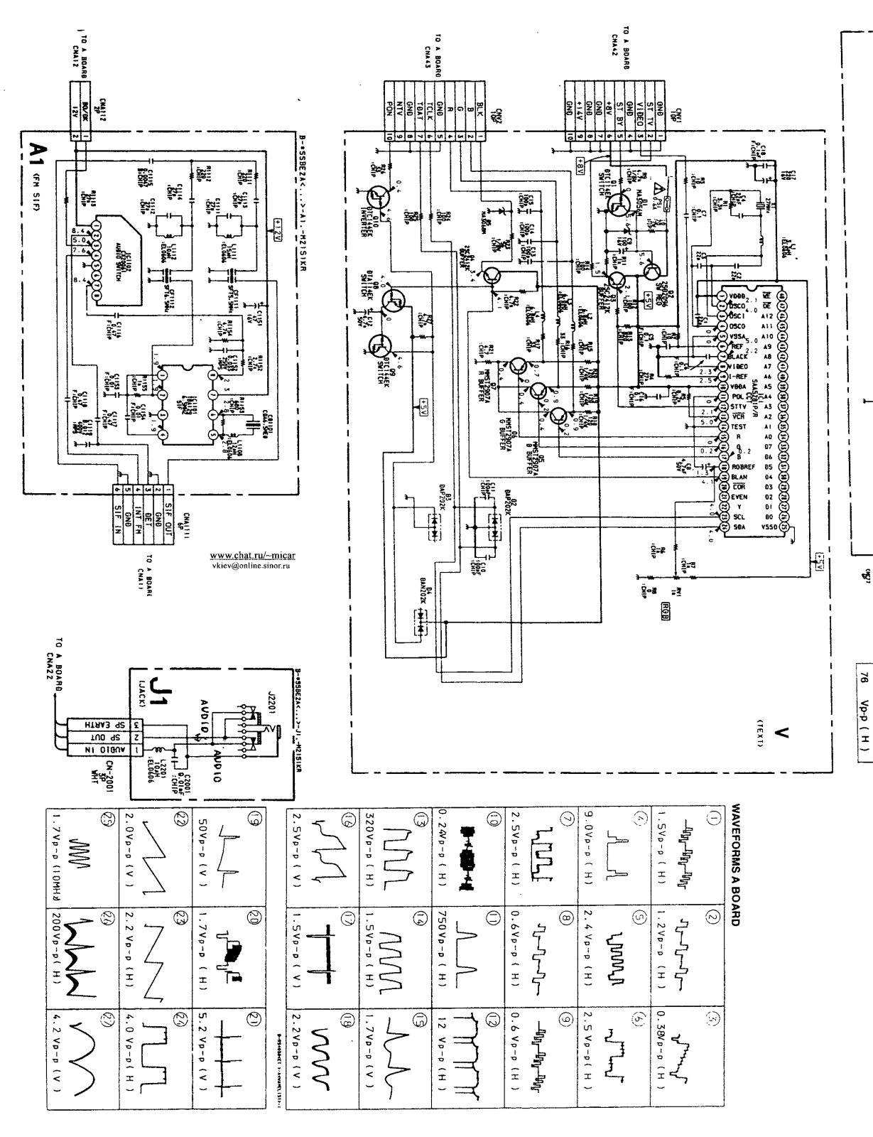 Sony BE-2A Schematics