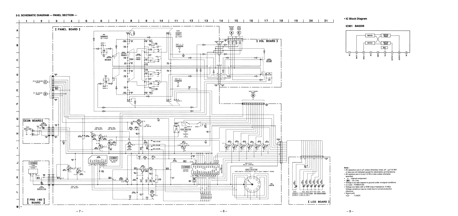 SONY TA-FE710R, TA-FE910R Service Manual