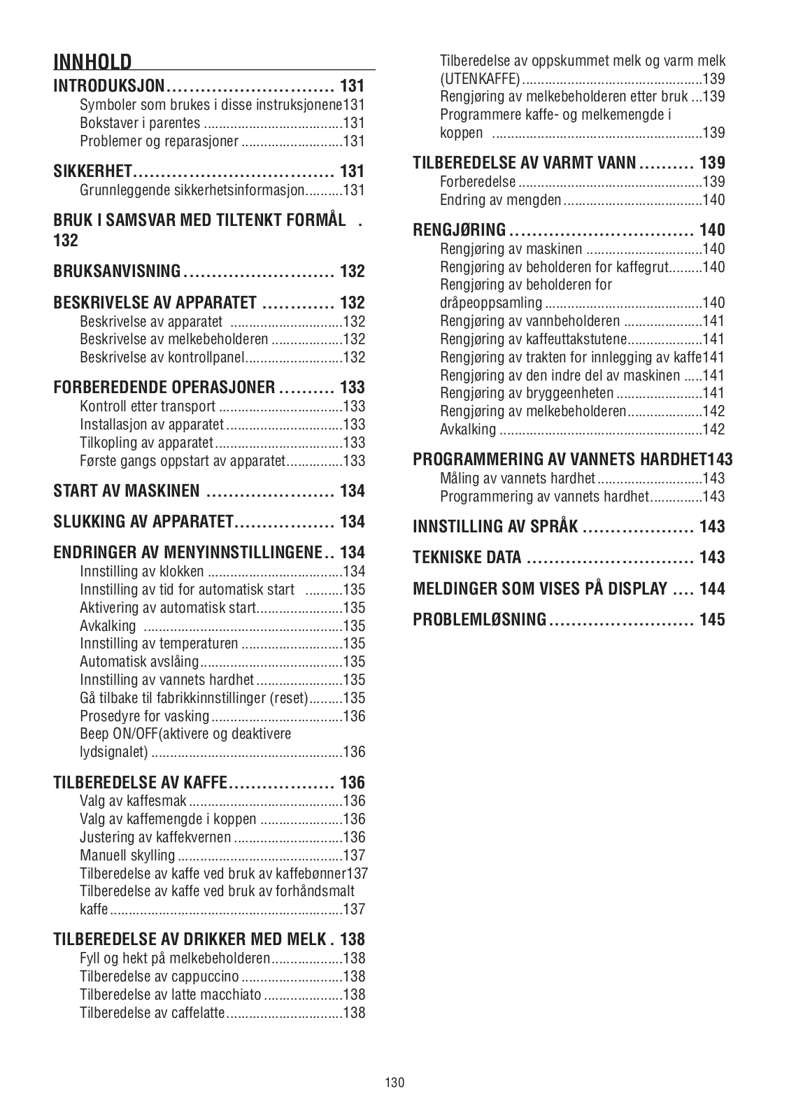 Delonghi ESAM 6620 Instructions Manual