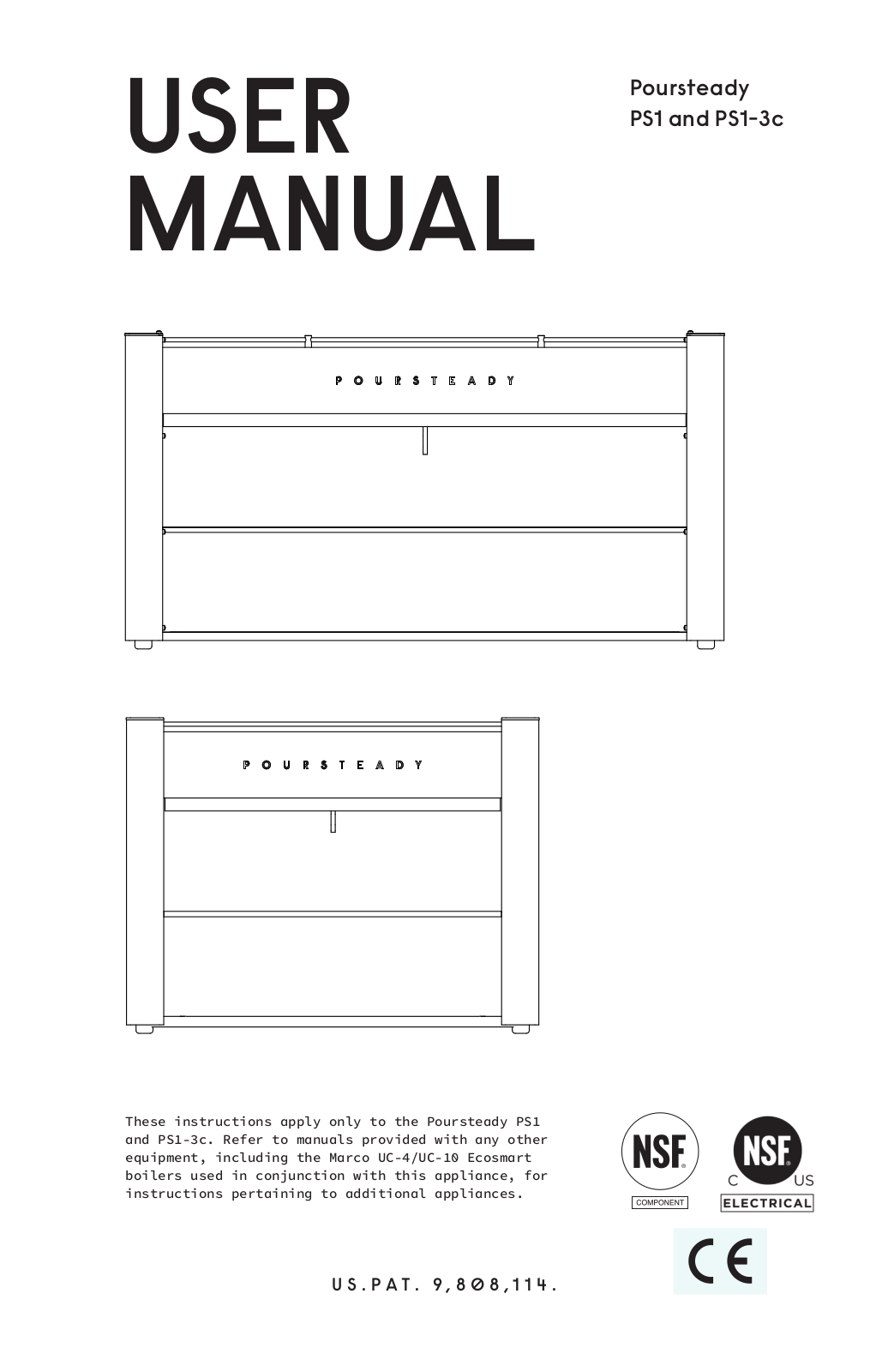 Poursteady PS1-3C, PS1 User Manual