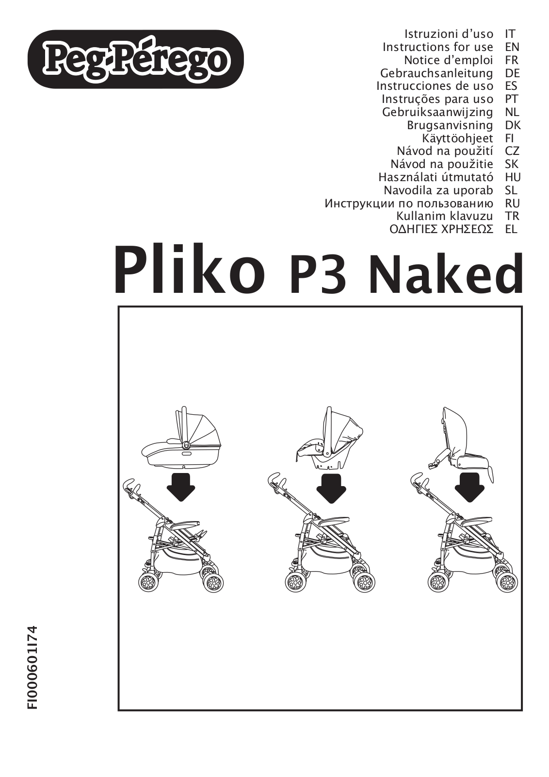 Peg-Perego Pliko P3 Naked User Manual