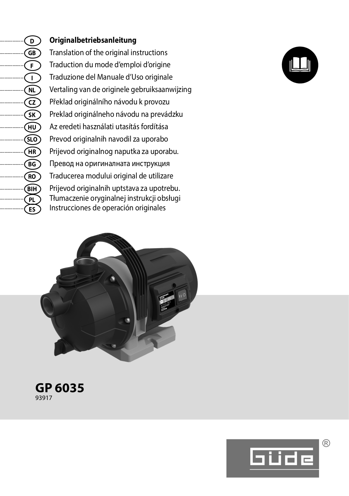 Güde 93917 User guide - ManualMachine.com