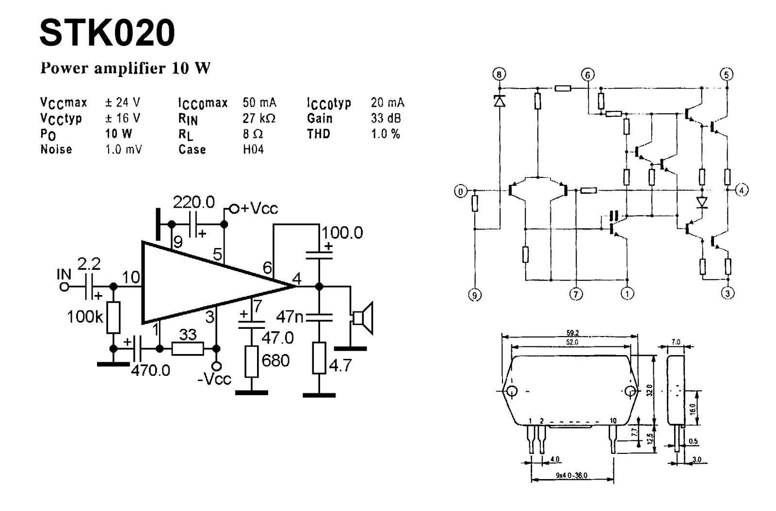 Datasheet STK020 Specification - ManualMachine.com