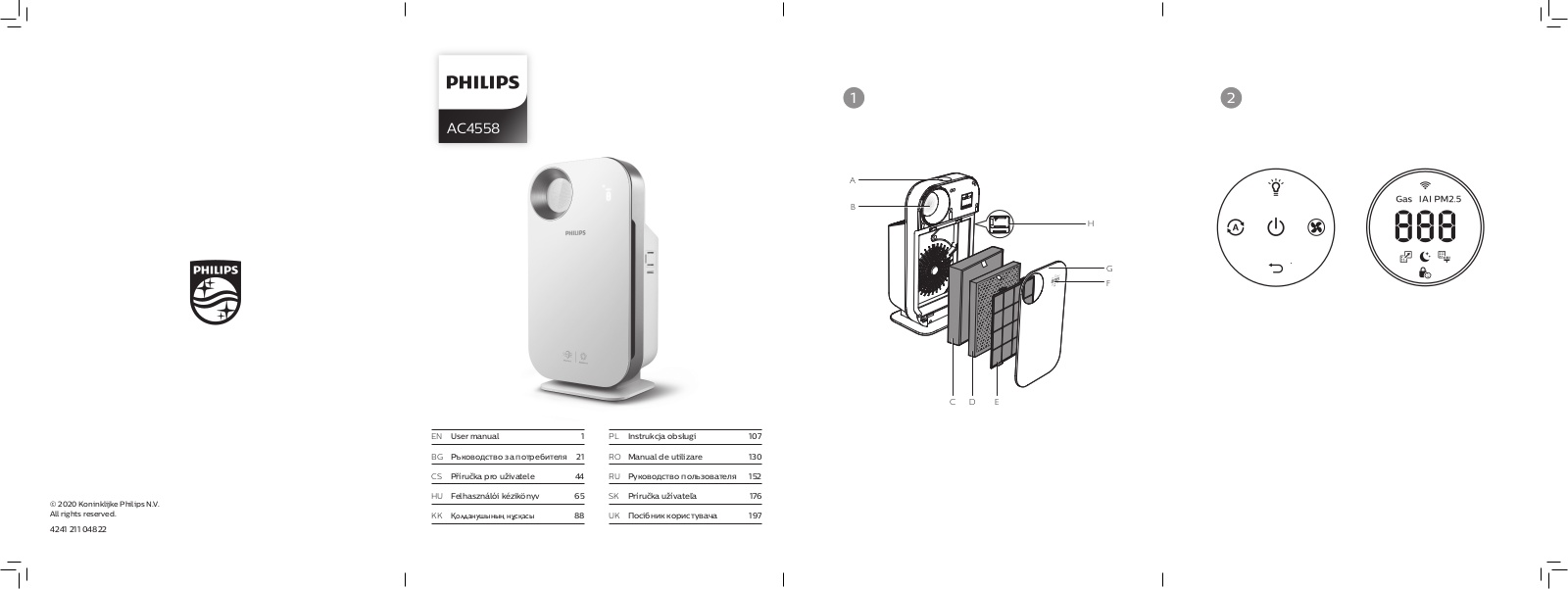 Philips AC4558 User Manual