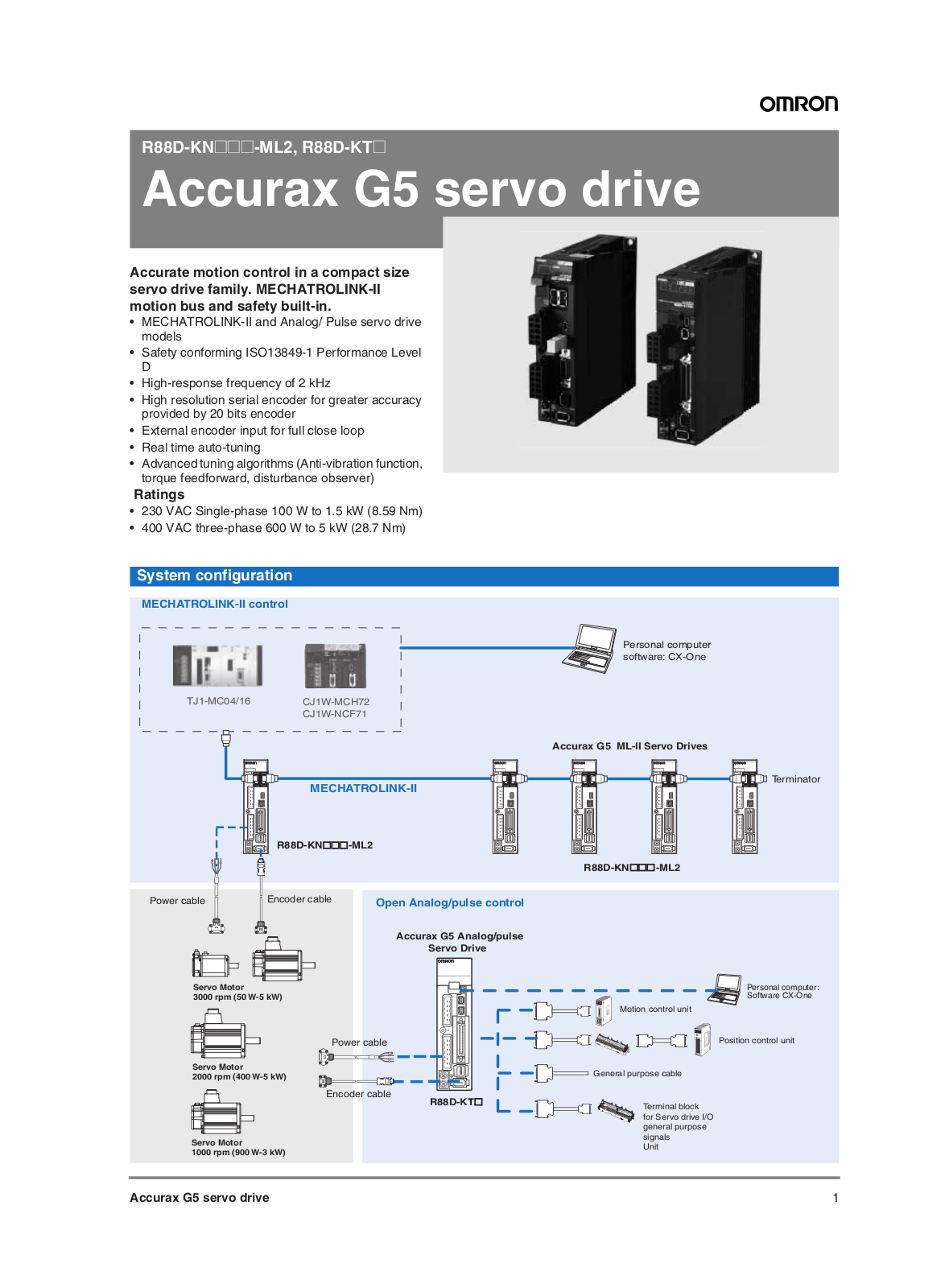 Omron ACCURAX G5 Specifications