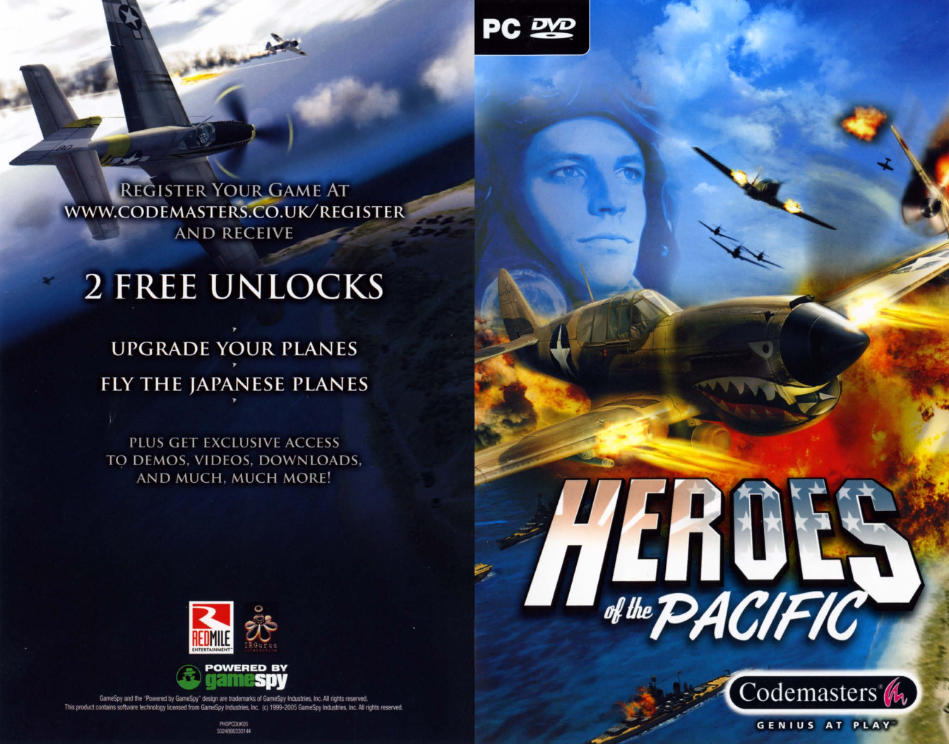 Games PC HEROES OF THE PACIFIC User Manual