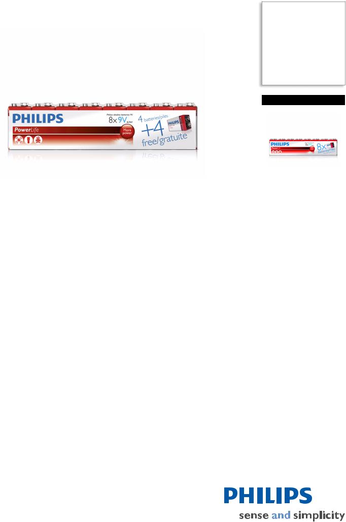 Philips 6LR61P8F BROCHURE