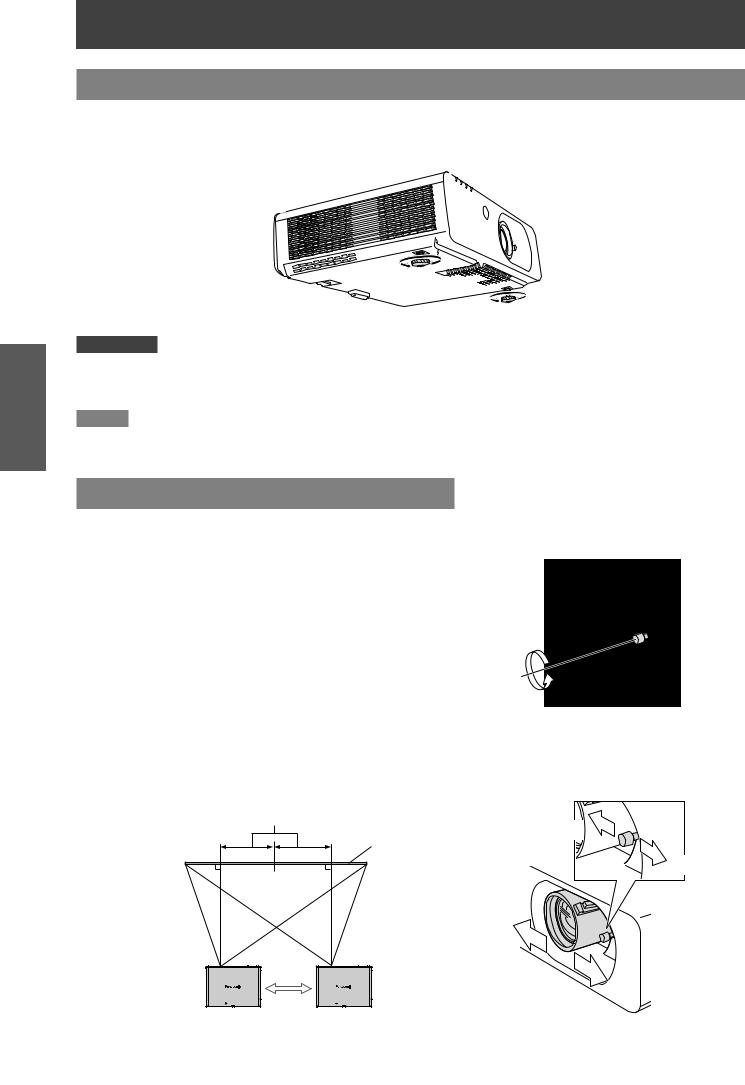 Panasonic PT-FX400EA Operating Instruction