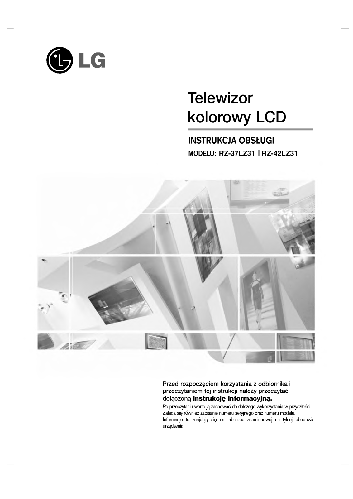 Lg RZ-37LZ31 User Manual