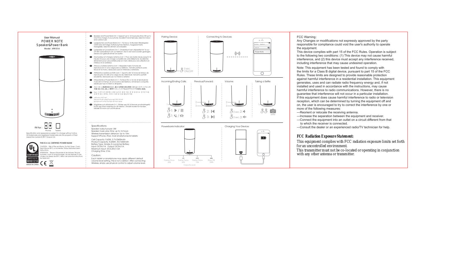 Xoopar XP81014 Users Manual