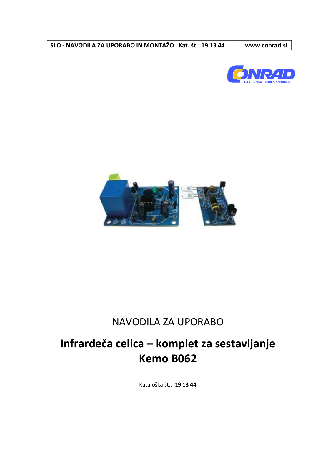 Kemo B062 User guide