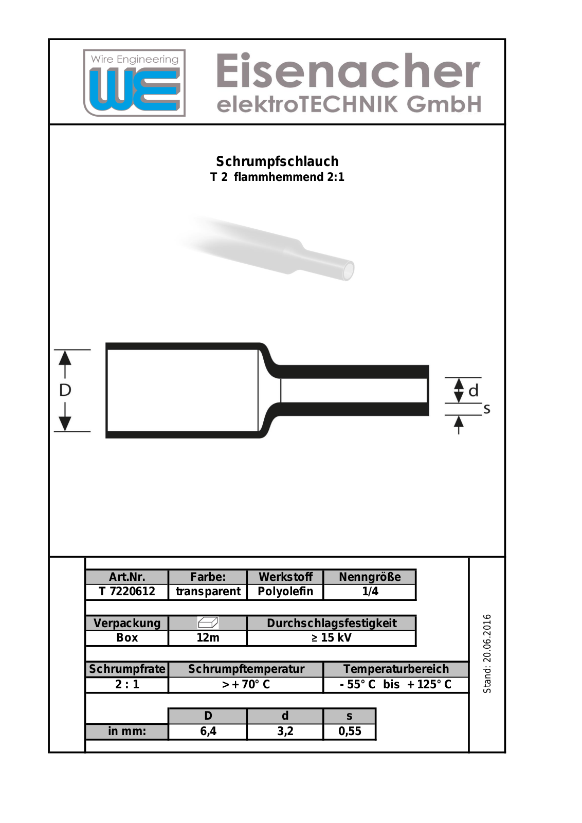 Datasheet SDB 6,4 TR Datasheet (FREI) - ManualMachine.com