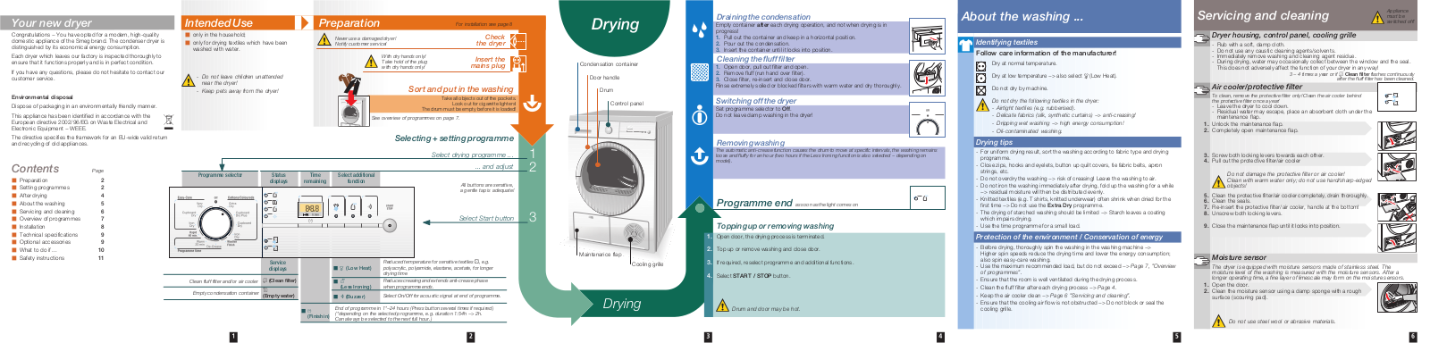 Smeg CDL83 User Manual