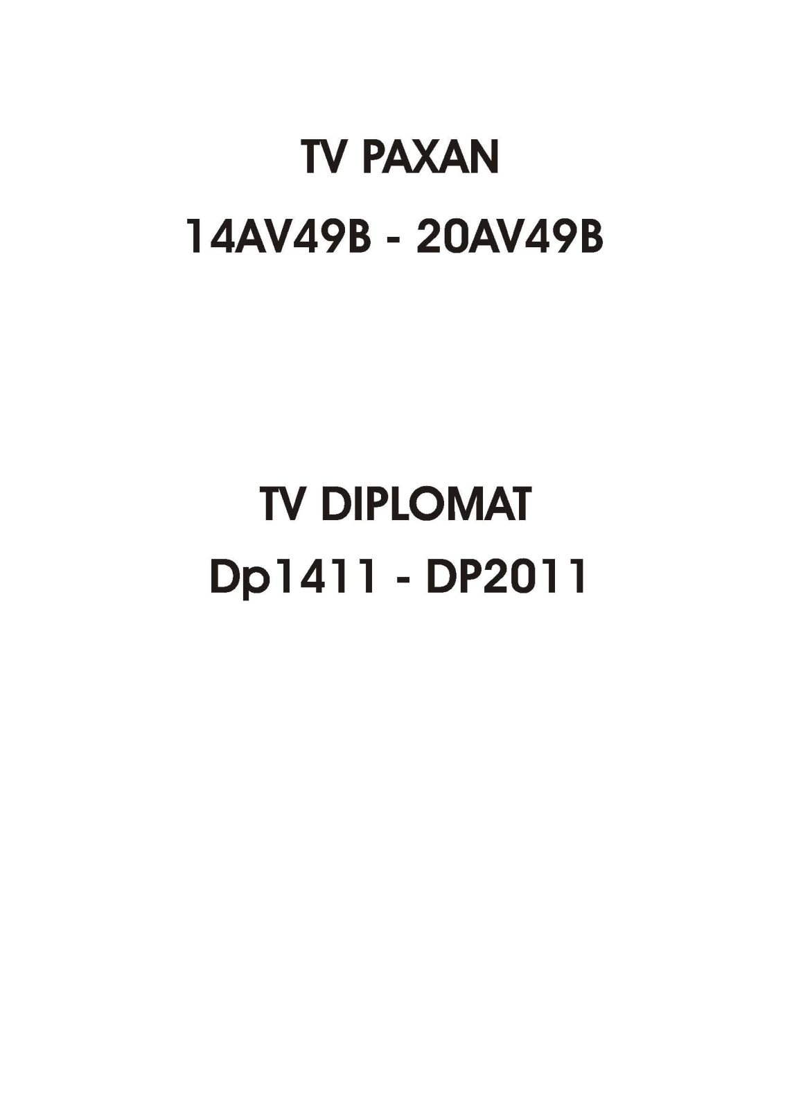 Daewoo T1495br Schematic