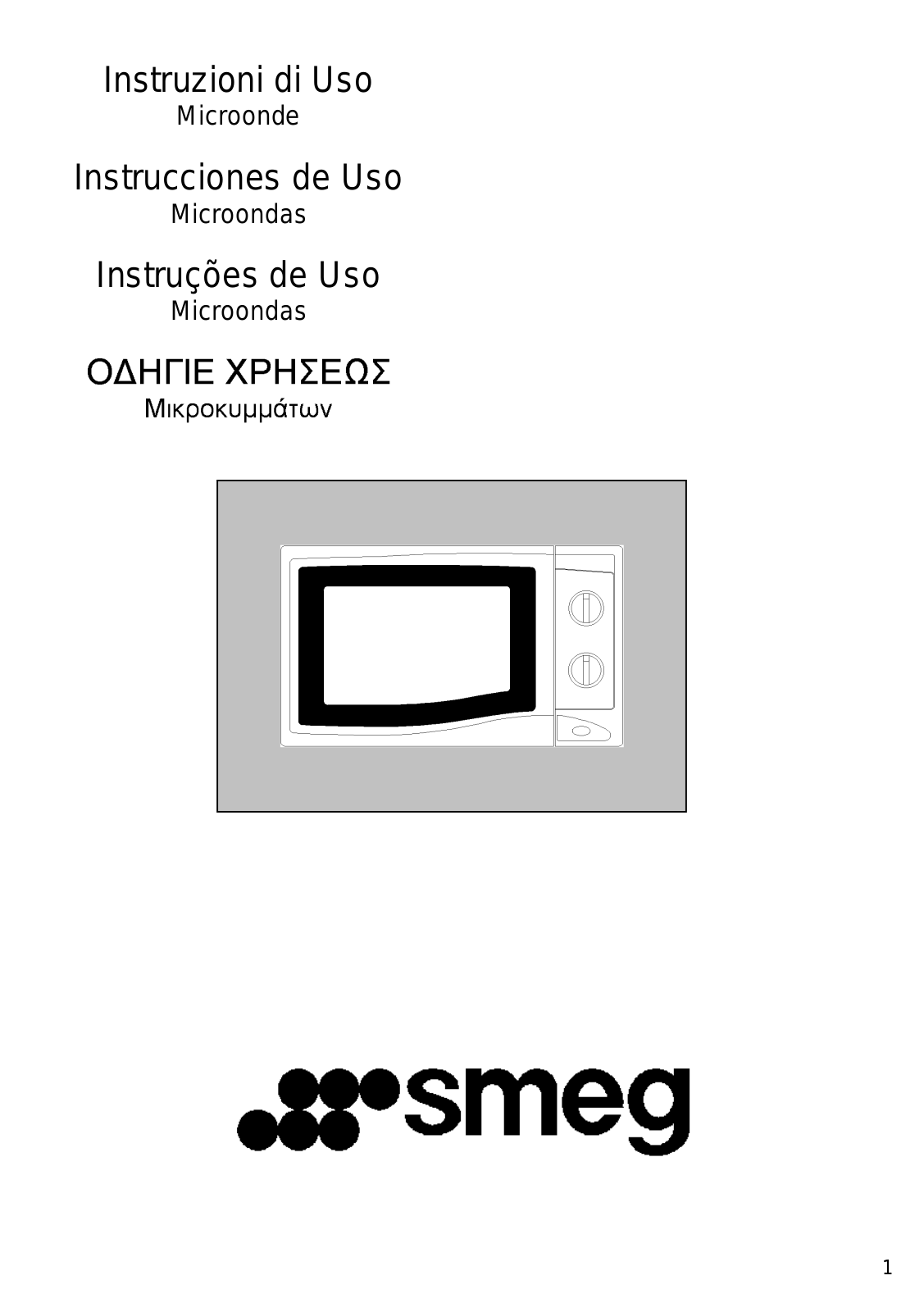 Smeg MM180B User Manual