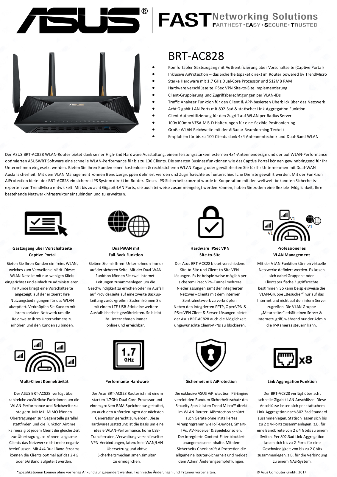 ASUS BRT-AC828 User Manual