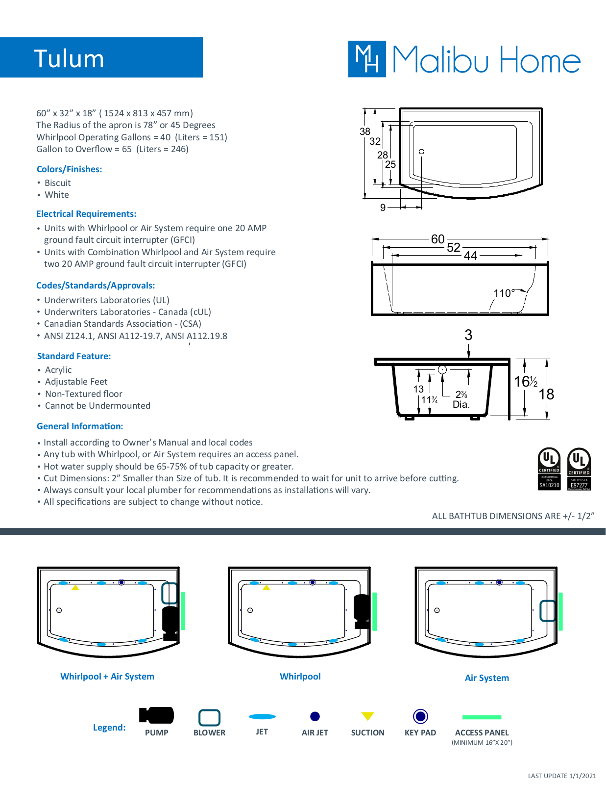 Malibu Home MLHM1347 Specifications - ManualMachine.com