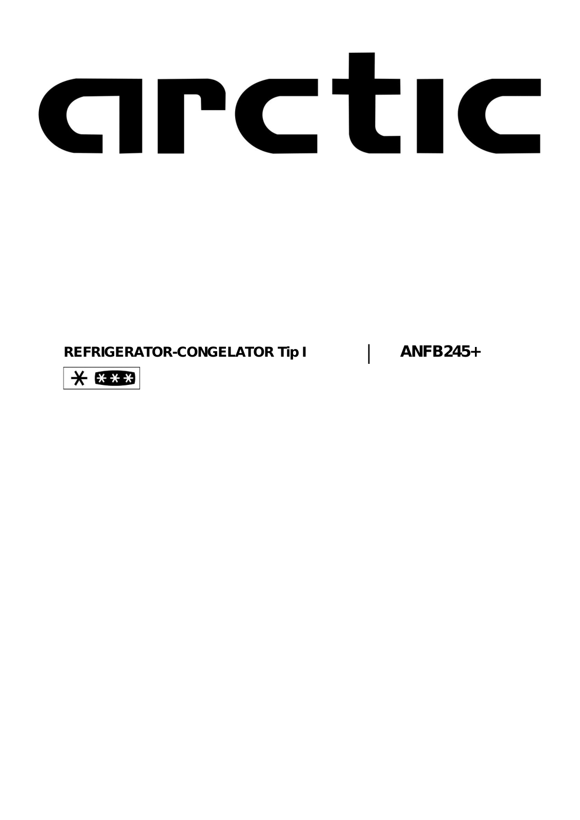 Arctic ANFB245+ User guide - ManualMachine.com
