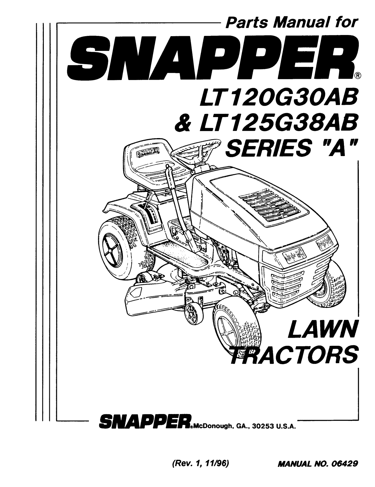 Snapper Series A User Manual