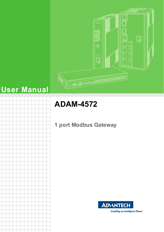 Advantech ADAM-4572 User Manual