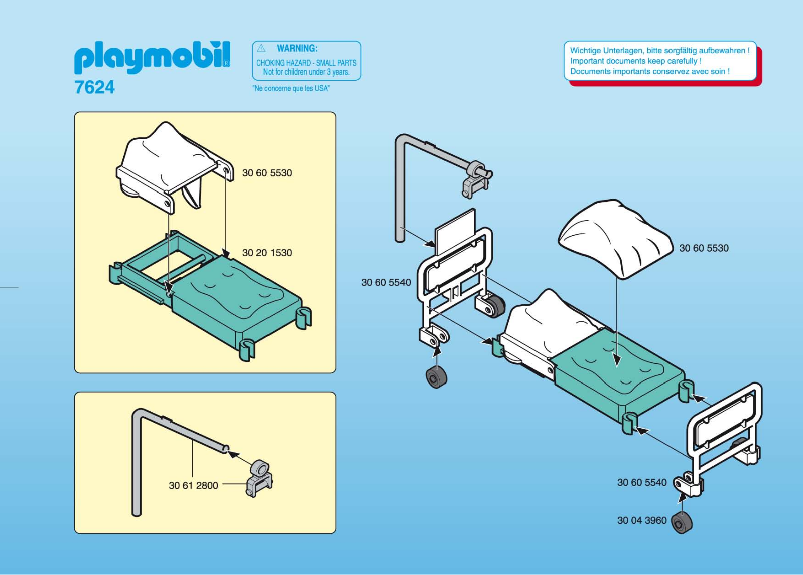 Playmobil 7624 Instructions