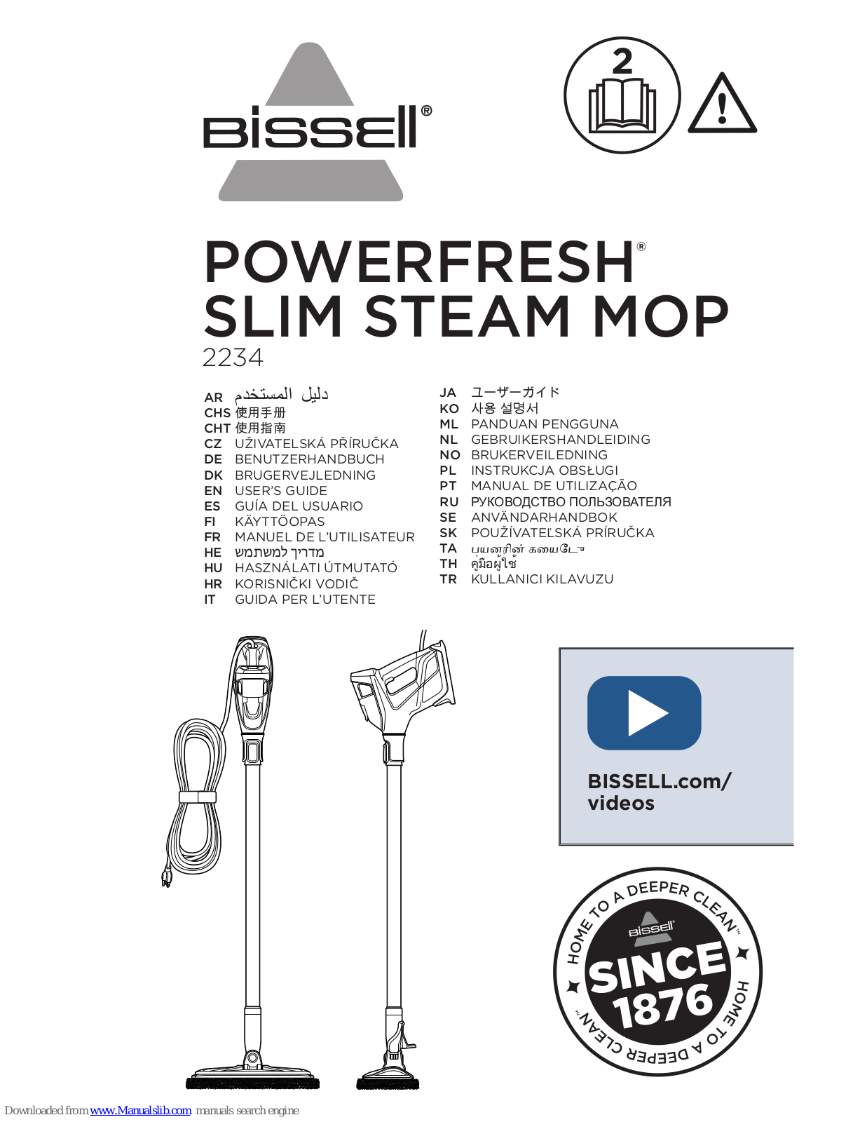 Bissell 2234 User Manual