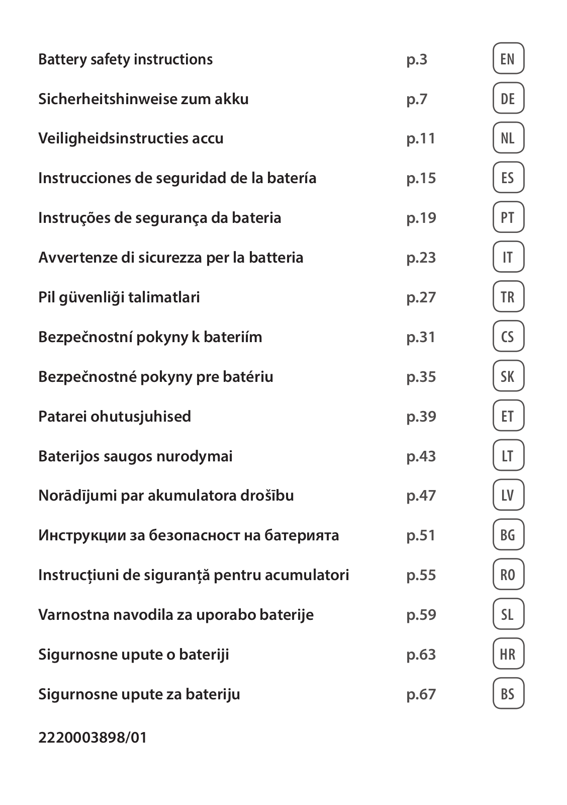 Rowenta RH9879WO, RH9890WO Safety Data Sheet