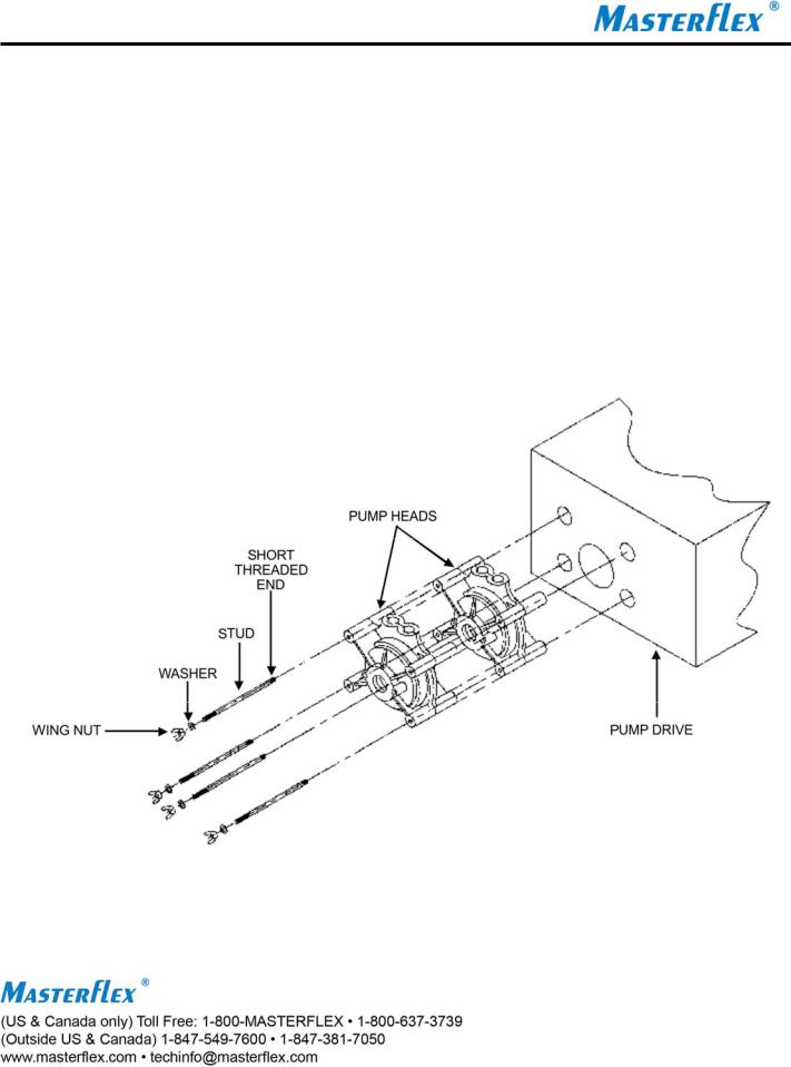 Masterflex 07013-05 MOUNTING INSTRUCTIONS