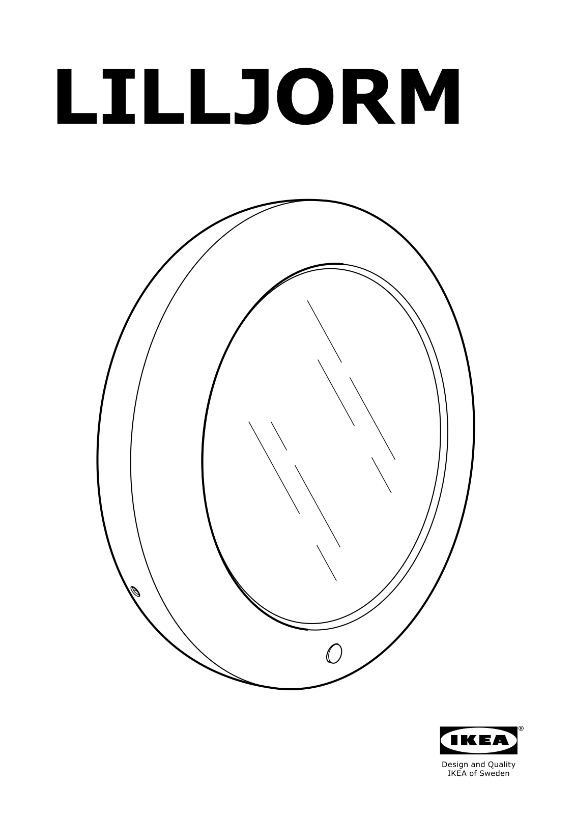 IKEA LILLJORM User Manual