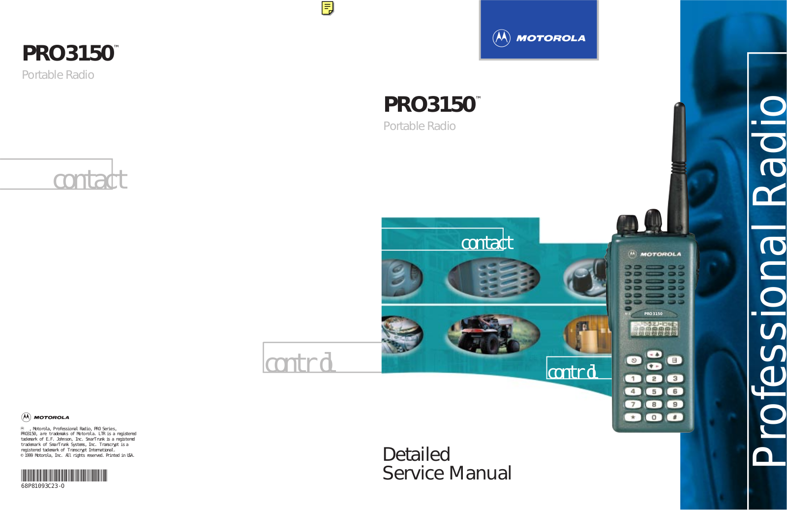 Motorola 93C23-A Service Manual