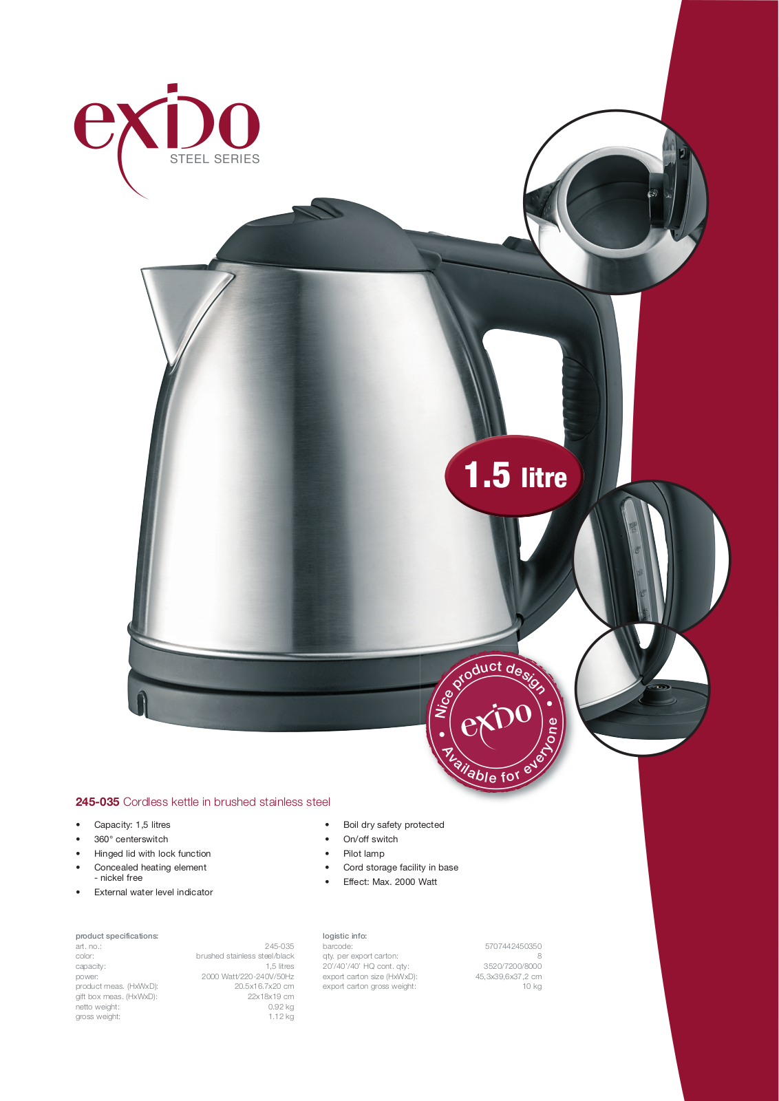 Exido 245-035 User Manual - ManualMachine.com