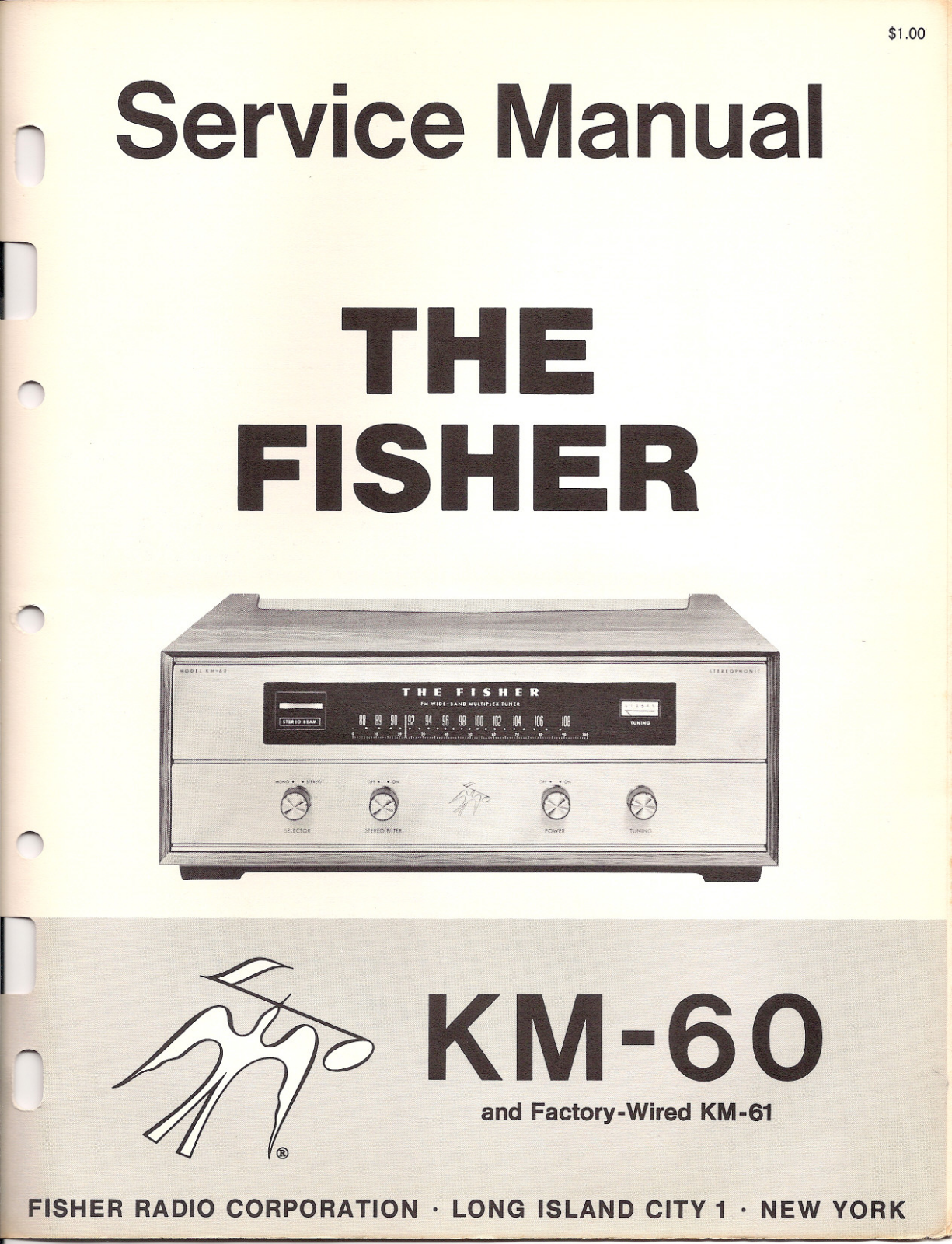 Fisher KM-60 Service Manual