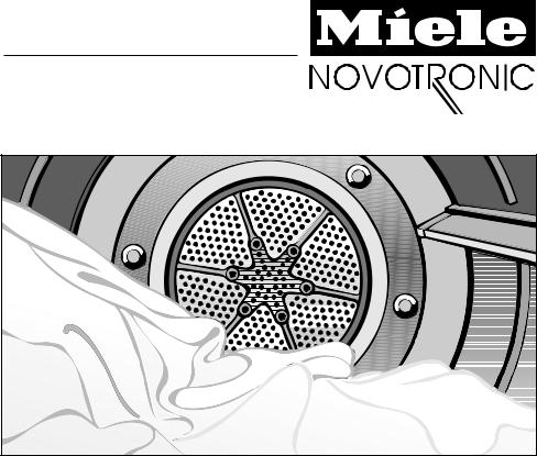 Miele T 653 C Operating instructions