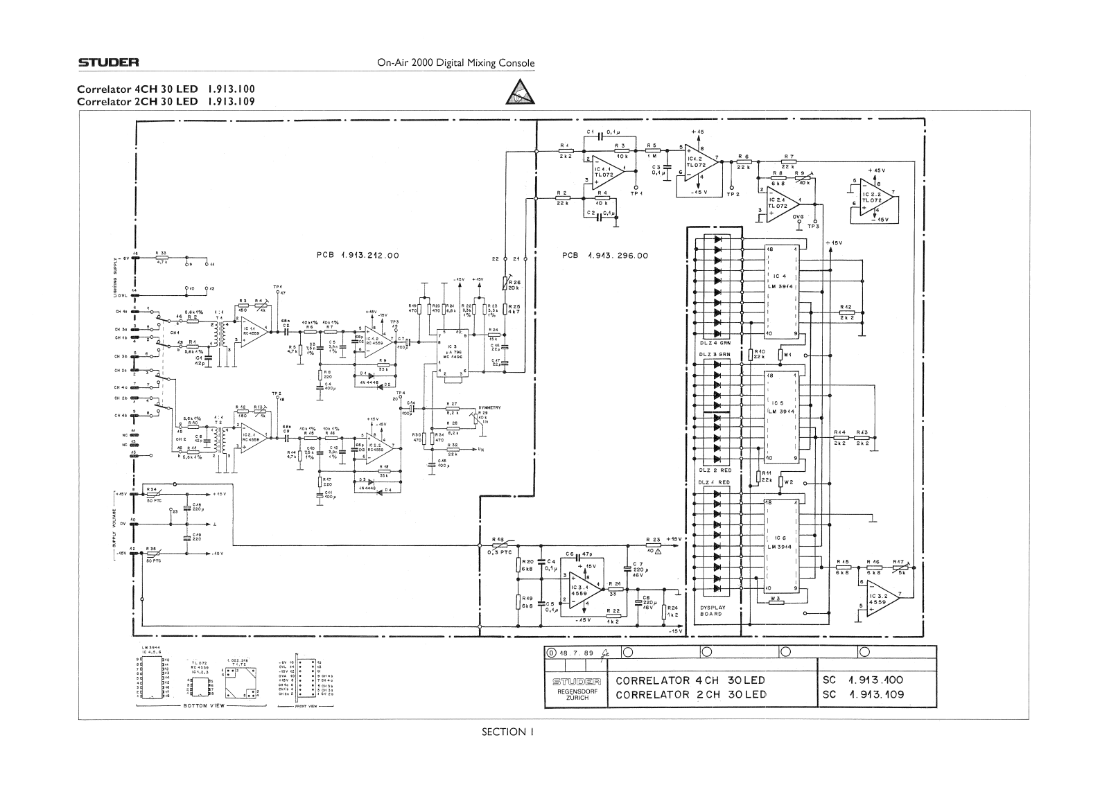 Studer 1913100 User Manual