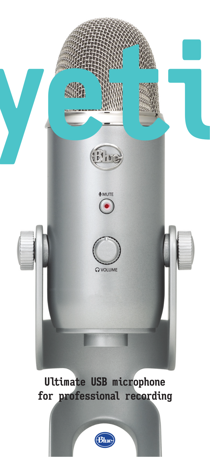 Blue Yeti Silver, Yeti Nano Grijs User manual