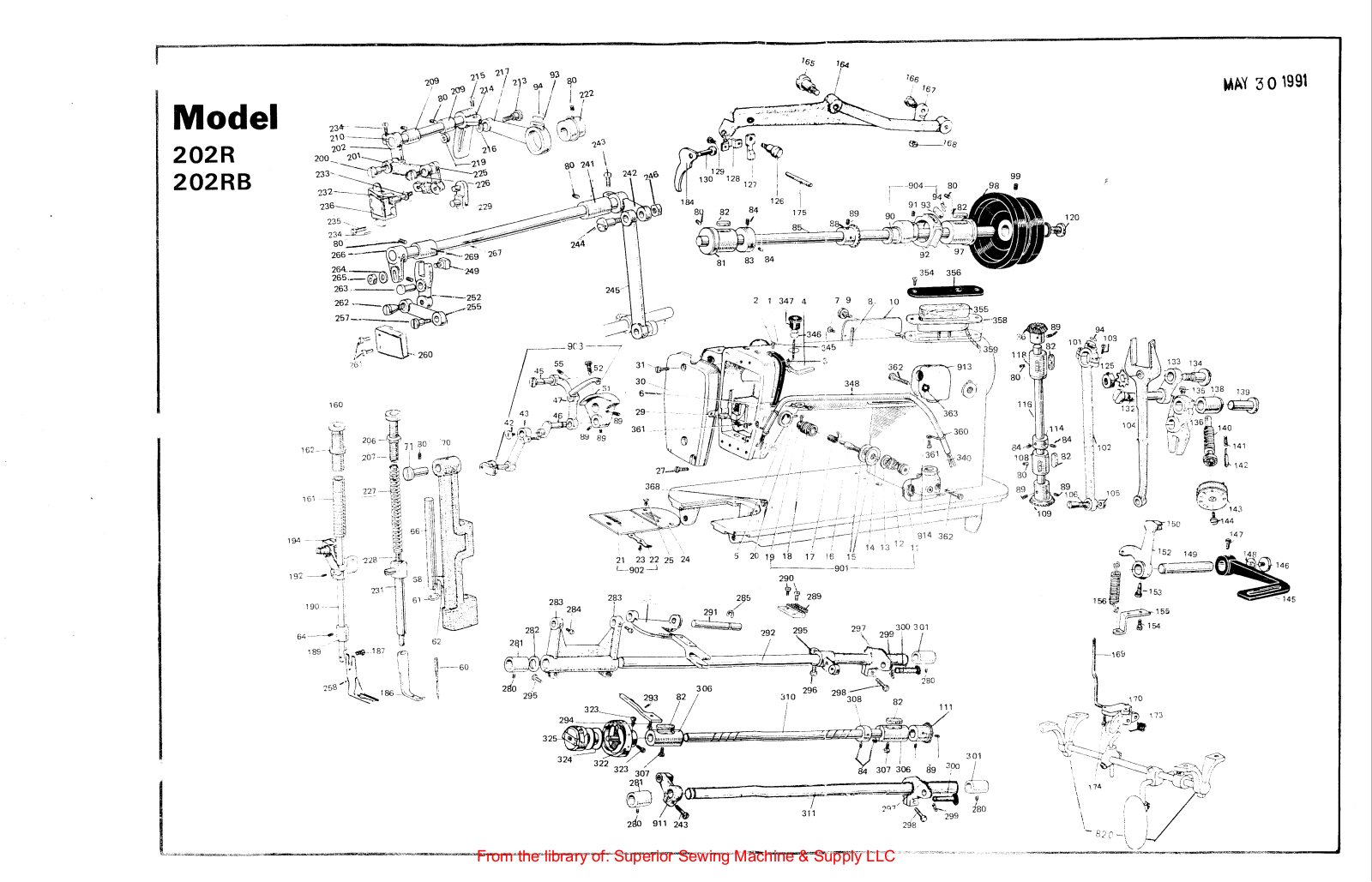 Consew 202R, 202RB User Manual