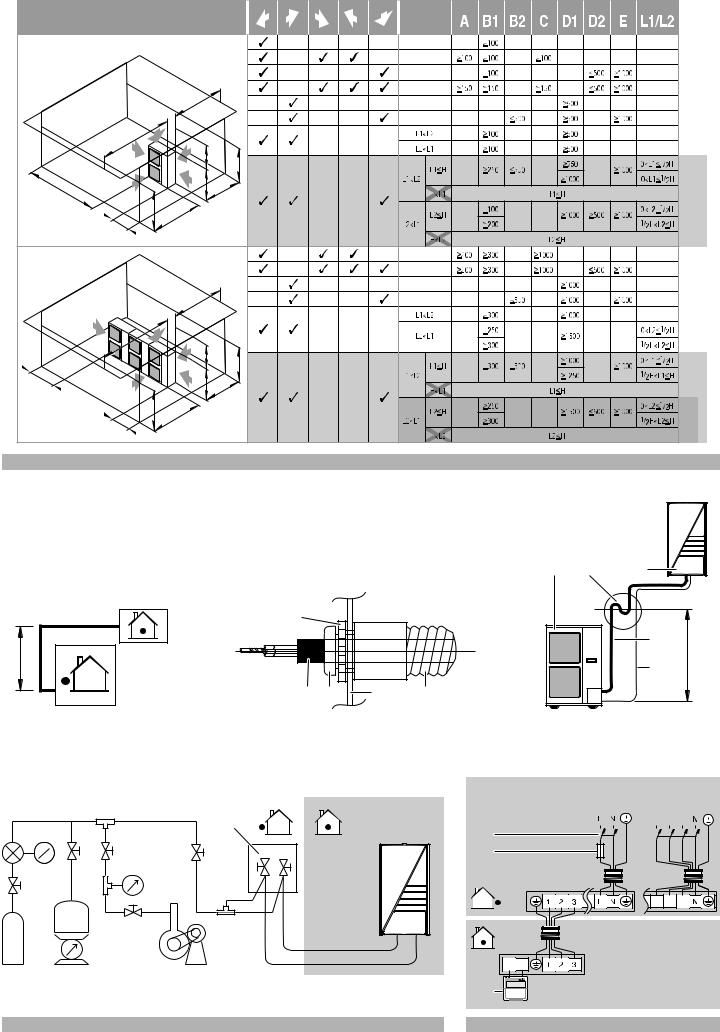 Daikin ERHQ011BAV3, ERHQ014BAV3, ERHQ016BAV3, ERHQ011BAW1, ERHQ014BAW1 Installation manuals