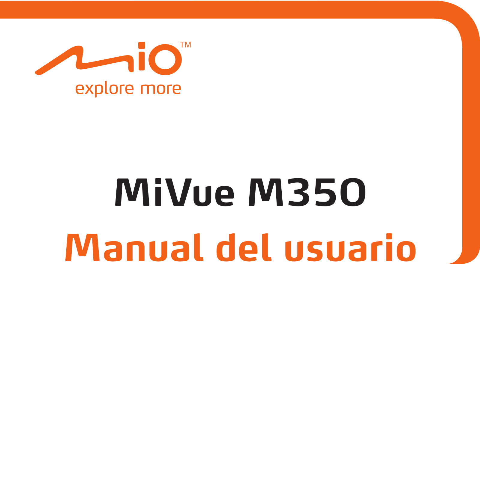 Mio M350 User Manual